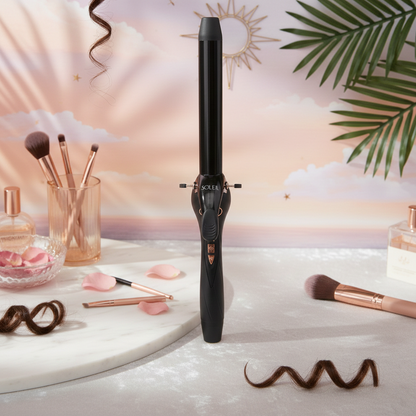 Velvet Sanctuary 25mm Digital Curling Iron for professional hair styling