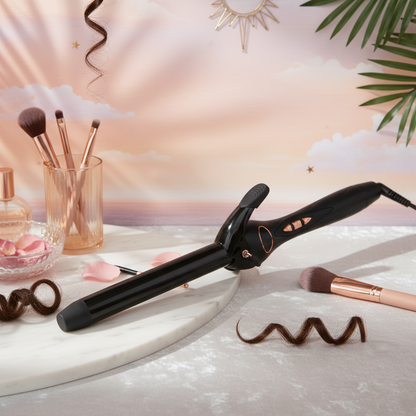 Velvet Sanctuary 25mm Digital Curling Iron for professional hair styling