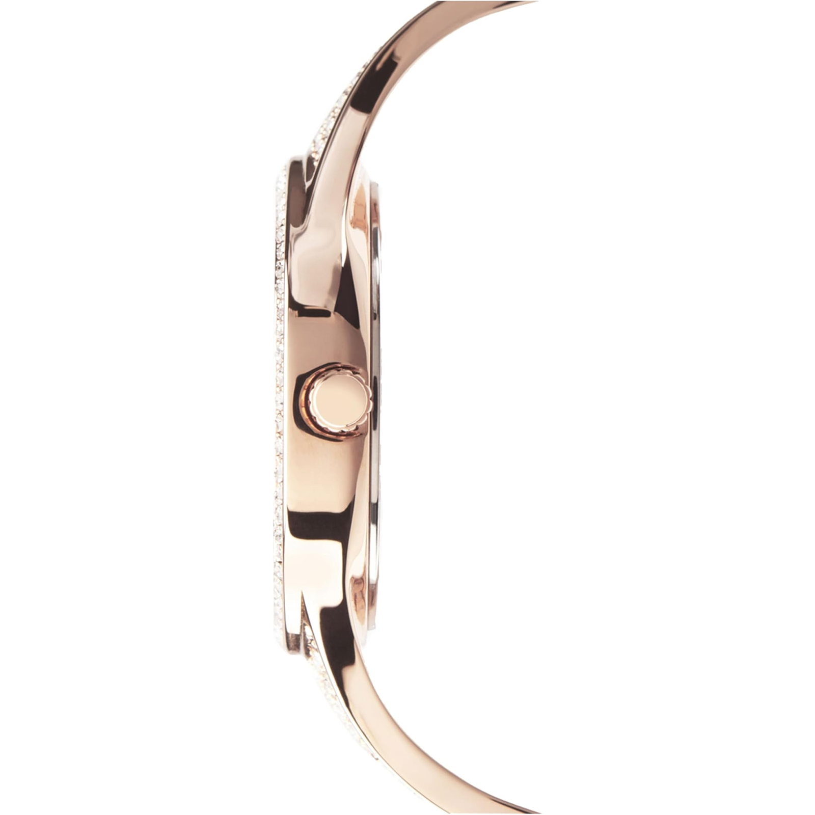 Sekonda 40419 Ladies Lustre watch in rose gold with heavy crystal embellishment